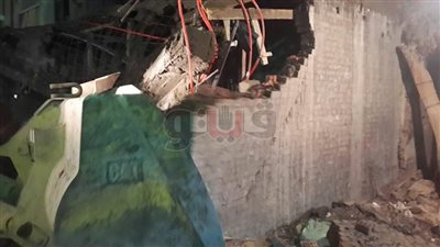 هدم محال على أرض أملاك دولة بشمال الجيزة (صور)