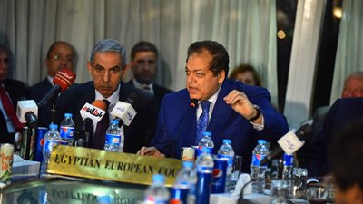 بالصور.. قابيل: الاتحاد الأوربي يعد أكبر شريك تجاري مع مصر