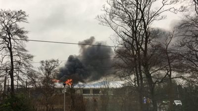 حريق في حديقة حيوان «تشيستر» البريطانية.. والشرطة تخلي الموقع (فيديو)