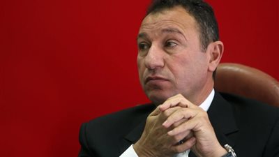 الخطيب يجتمع مع البدري وعبد الحفيظ عقب مباراة المقاصة