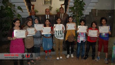 بالصور.. تكريم الطلبة المتفوقين علميًا ورياضيًا بدمياط