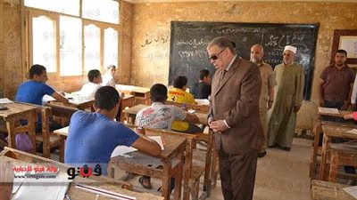 بالصور.. محافظ الفيوم يتفقد امتحانات الإعدادية الأزهرية