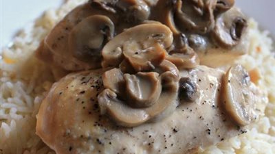 30 دقيقة لإعداد الدجاج بالمشروم من مطبخ آية حسني