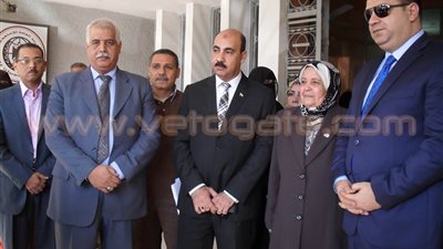 بالصور.. محافظ الفيوم ورئيس الجامعة في احتفالية اليوم العالمي للمرأة