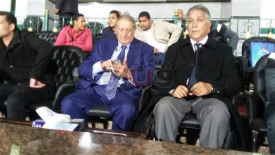 رئيس المقاصة يحفز اللاعبين قبل مواجهة الأهلي (صورة)