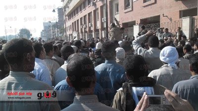 بالصور.. خفر البحيرة يطالبون بإقالة وزير الداخلية ومساعديه