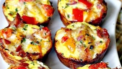 حضري كب البيض والجبن على طريقة الشيف أحمد