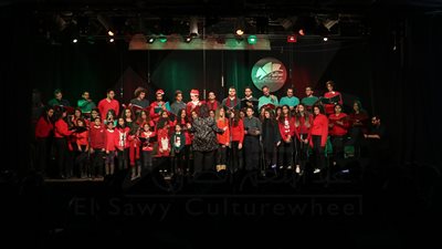 فابريكا تبدع بأغانيها في ساقية الصاوي (صور)