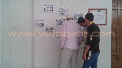 بالصور.. طالبات الإخوان يقيمن معرضا بجامعة الفيوم