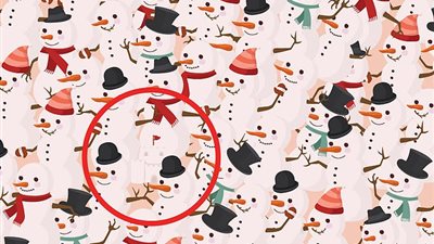 أحدث ألغاز الكريسماس.. النساء سيجدنه أسهل من الرجال (صور)