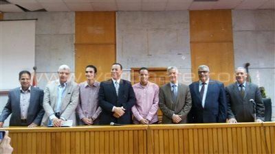 عمرو الشريف رئيسا لاتحاد الطلاب بجامعة المنوفية