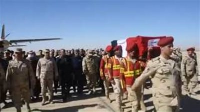 أسوان تودع الشهيد عمرو فريد عبد الظاهر (فيديو وصور)