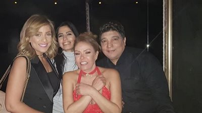 ريم البارودي تهنئ لوسي بعيد ميلادها