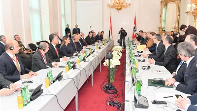 اليوم.. السيسي يلتقي 13 شركة نمساوية وعددا من رجال الأعمال المصريين