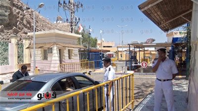 منفذ طابا يستقبل 882 سائحًا إسرائيليًّا