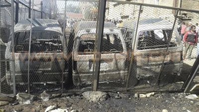 نائب محافظ القاهرة: تشكيل لجنة لحصر خسائر حريق جراج المطرية