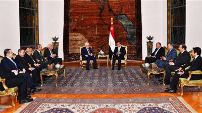 48 ساعة جهود رئاسية لدعم الأمة العربية.. السيسي يبحث مع السراج الحفاظ على وحدة ليبيا.. يناقش تطورات الشرق الأوسط مع بوتين.. وقرار ترامب مع عاهل الأردن ورئيس فلسطين