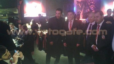 بالصور .. أبو تريكة وعبد الحفيظ يصلان حفل رعاية الأهلي بالأهرامات