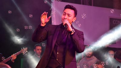 حمادة هلال يفتتح حفل «نايل دراما» بحضور نجوم الفن (صور)