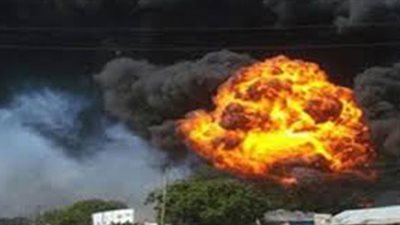 انفجار قنبلة بدائية الصنع بكرداسة