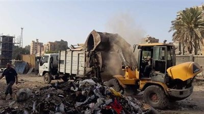 بأمر المحافظ.. رفع تراكمات المخلفات بمنطقة هنفرست في بولاق الدكرور | صور