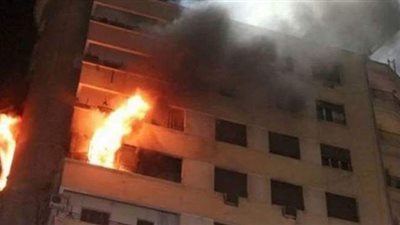مصرع وإصابة طفلين في حريق عقار سكني بدار السلام
