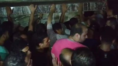 جنازة شعبية لصاحب معرض سيارات قتل على يد شقيقين بالدقهلية | فيديو