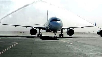 مطار الغردقة يستقبل أولى رحلات شركة Euro wings قادمة من ألمانيا | صور