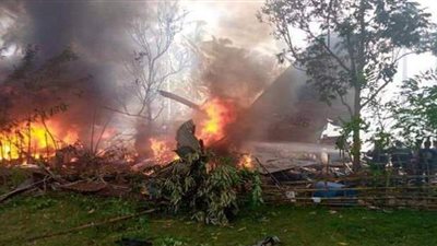 تحطم طائرة عسكرية فلبينية تقل 85 شخصا على الأقل