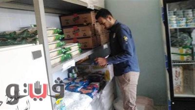 ضبط مخالفات تموينية بالقرين في الشرقية