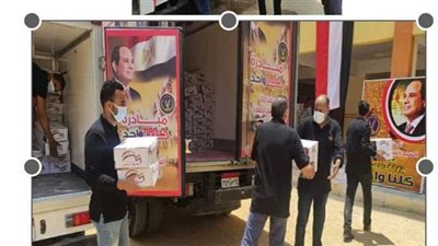 قافلة خدمية وإنسانية بحي المحروسة ضمن مبادرة 