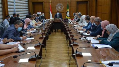 محافظ الدقهلية يبحث آخر تطورات حملات التوعية الاجتماعية