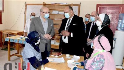 إصابة معلمة باختلال مفاجئ في ضربات القلب بكنترول التعليم الفني ببني سويف