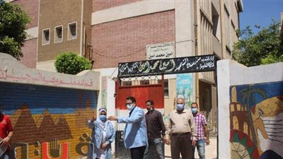 وكيل تعليم الغربية يتفقد استعدادات لجان الثانوية العامة | صور