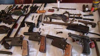حملات الأمن العام تضبط 59 قطعة سلاح ناري و137 قضية مخدرات