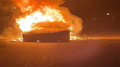 كمية المياه اللازمة لإطفاء حريق سيارة كهربائية