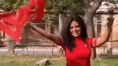 رانيا يوسف بعد رباعية الأهلي في سموحة: هما دول الأبطال