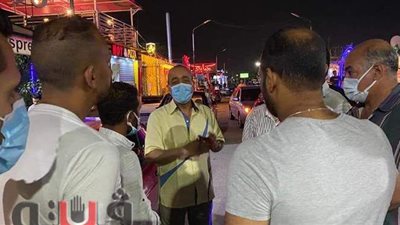 محافظ الإسماعيلية يتفقد أعمال تطوير ميدان الشهداء وكرفانات نادي المنتزه | صور