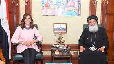 وزيرة الهجرة تستقبل أسقف عام مصر في أفريقيا لمناقشة تعزيز سبل التعاون