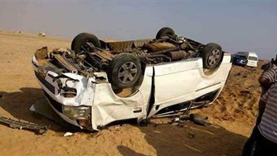 مصرع طبيب في حادث مروري بالمنيا