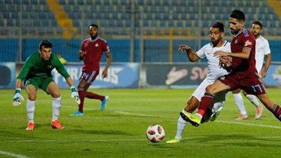 تعادل مثير بين بيراميدز وإنبي في الشوط الأول