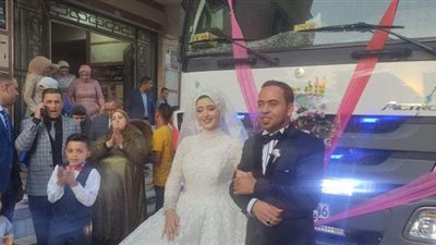 أول تعليق من صاحب حفل الزفاف على سيارة نقل بالفيوم