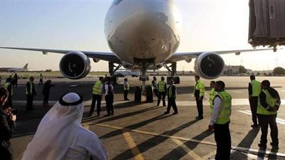 هبوط طائرة مدنية اضطراريا في مطار الكويت