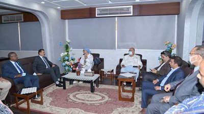 جامعة الوادى الجديد تستقبل وفد معهد تكنولوجيا المعلومات بوزارة الاتصالات