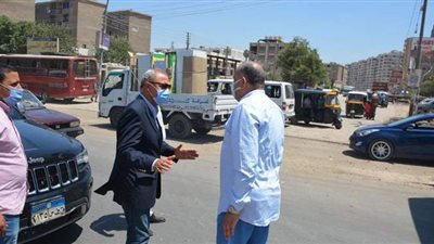 محافظ القليوبية يتابع الأعمال في مشروع تطوير ميدان العاشر من رمضان