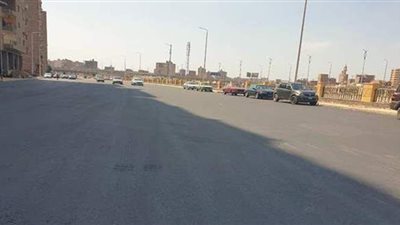 رصف الطبقة السطحية من الطريق الدائري الجنوبي حتى كوبري عثمان