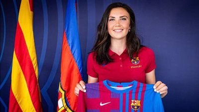 برشلونة يتعاقد مع اللاعبة النرويجية إينجريد إينجن | فيديو