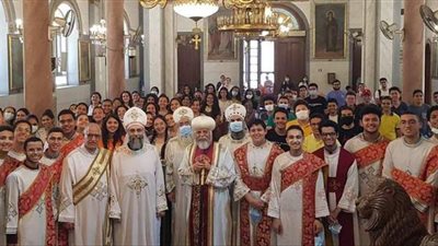 أسقف الزقازيق يترأس اجتماع كهنة الإيبارشية