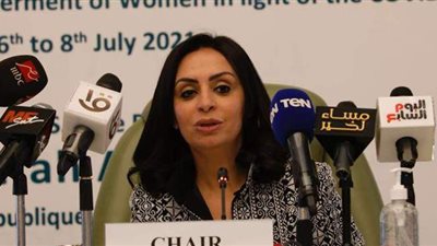 مايا مرسي: نشهد إنجازا غير مسبوق فى تاريخ منظمة التعاون الإسلامى للمرأة