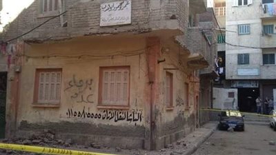 انهيار شرفة عقار في محرم بك بالإسكندرية دون إصابات